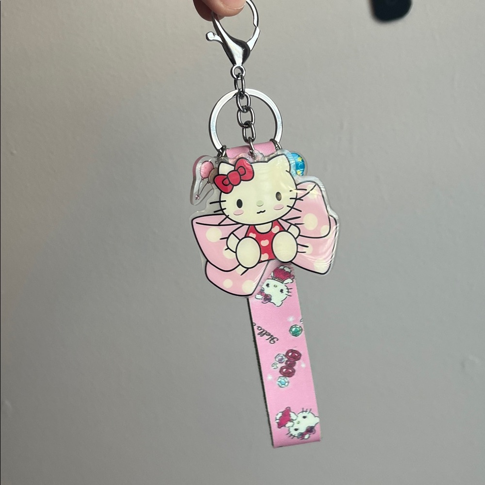 5/$25 🎀Hello Kitty Pink Key & Card Holder